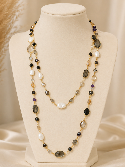 Mocha Muse Neckalce