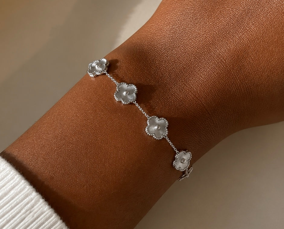 Silver Blossom Bracelet